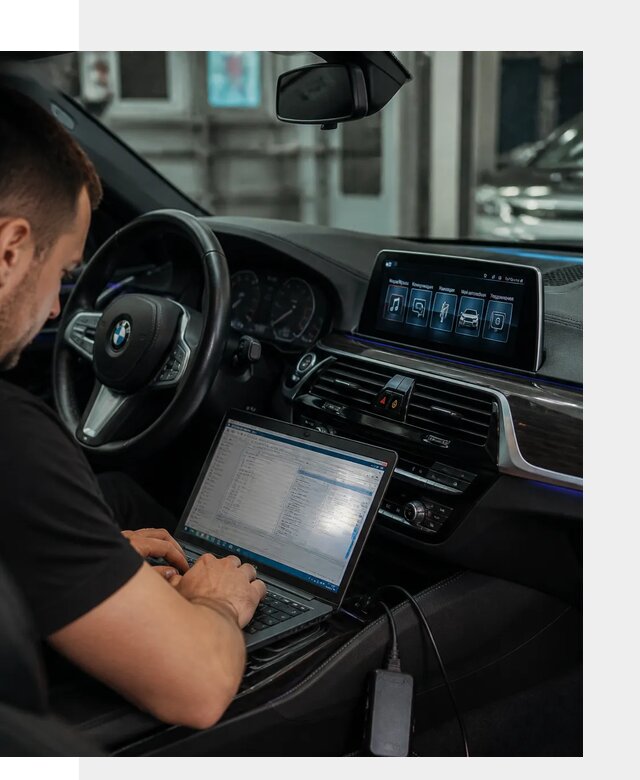 Русификация мультимедиа BMW для авто под ключ в Лангепасе