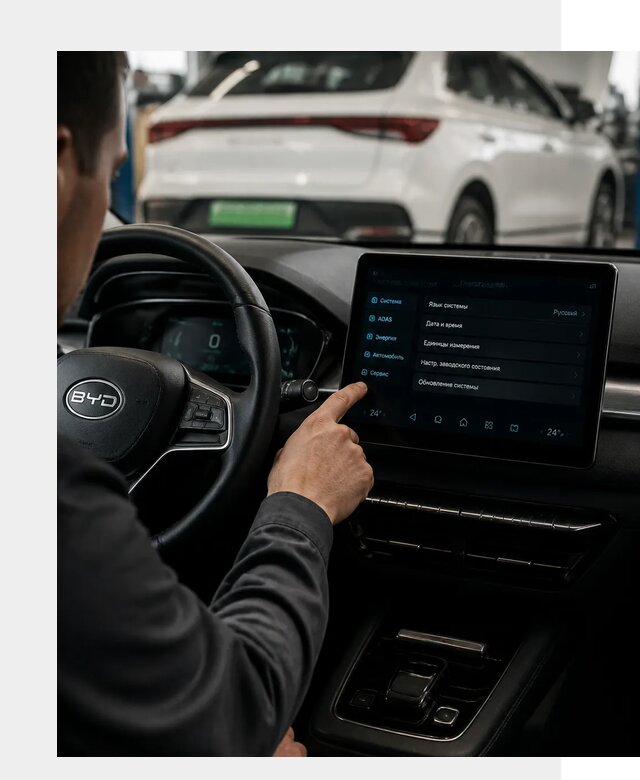 Русификация BYD E2 в Лангепасе от 15049 р. | ФастМобиль-Лнг под ключ