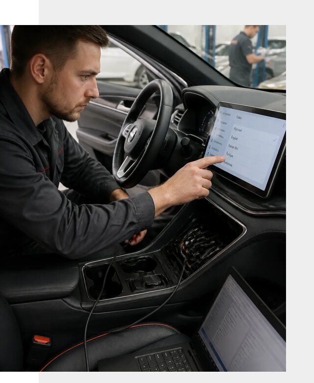 Профессиональная русификация BYD SONG Plus в Лангепасе
