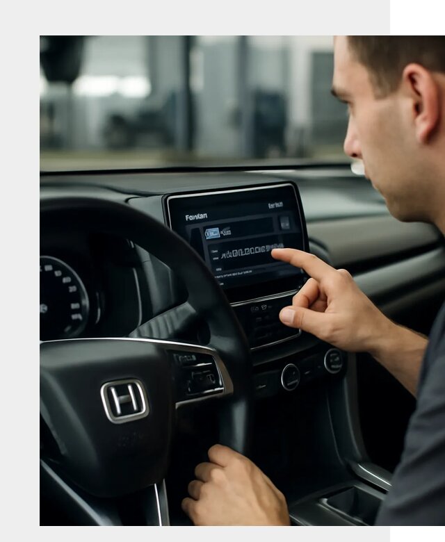 Русификация панели приборов Honda в Лангепасе по цене 5050 ФастМобиль-Лнг