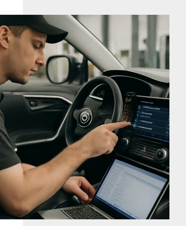 Русификация мультимедиа Toyota для автомобилей в Лангепасе